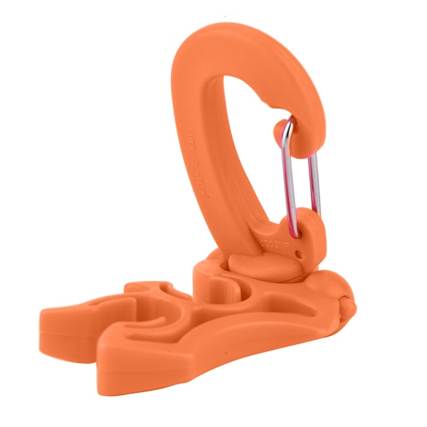 Dykking Dobbel BCD Slangeholder Klips Regulator Feste Spenne Krok for Snorkling (Oransje)