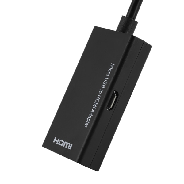 1080P Micro USB till HDMI-adapter 8-kanals stereoljud 5-pin HDMI-videoadapter för Android