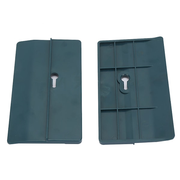 2 stk. ABS loftmonteringsplade 15x8mm til loftinstallation, boligindretningsarbejde