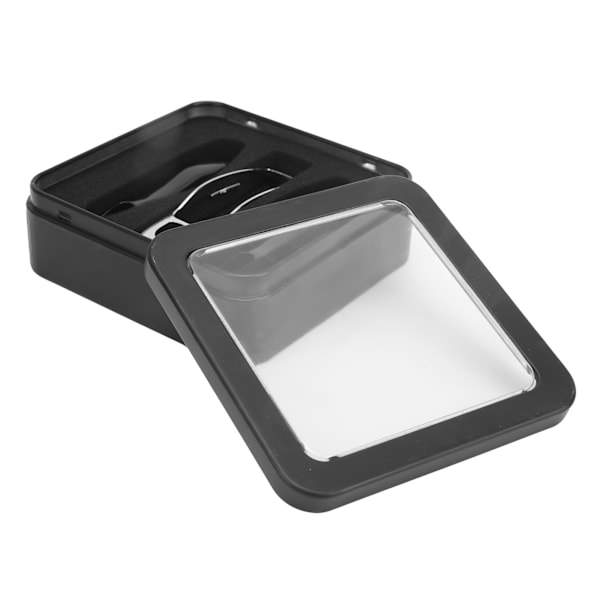 Bil Fjernbetjenings Nøgle Fob Etui Trim Beskyttelsescover Passer til 911/Panamera Macan Boxster (Sort Sølv) Noir + Argent