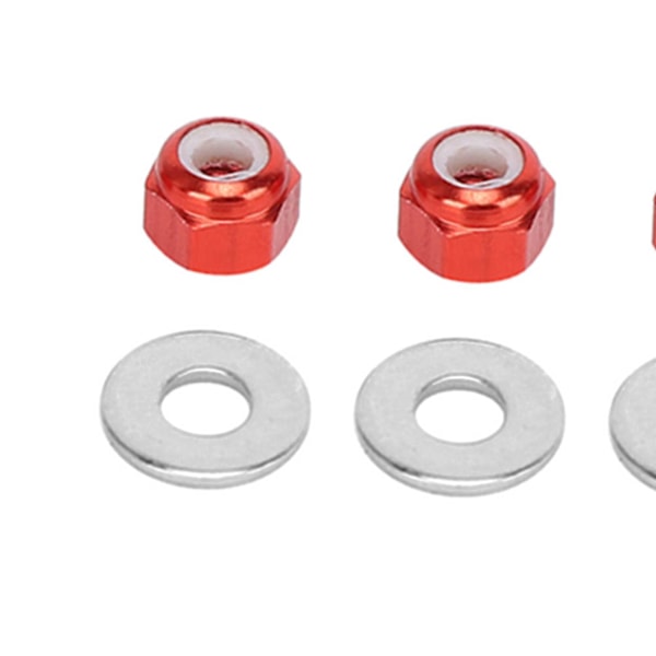 Hjul Hex Låsmutter Passar wltoys 1/14 144001 RC Bil Uppgradering Tillbehör Röd A949-49R