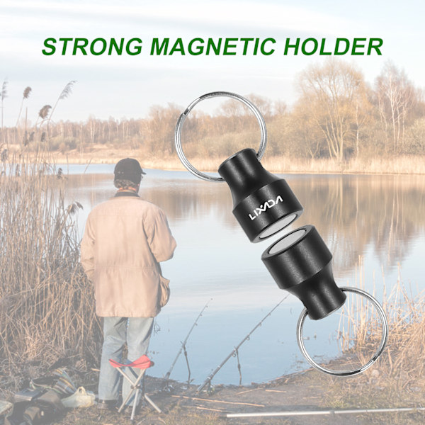 Magnetisk fiskeholder 3 kg Aluminiumlegering Magnetisk fiskekrog