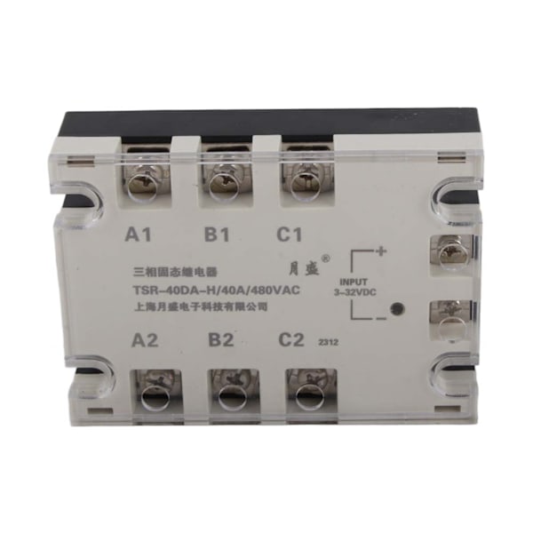 40A Trefas SSR Ingång Solid State Relä TSR‑40DA H