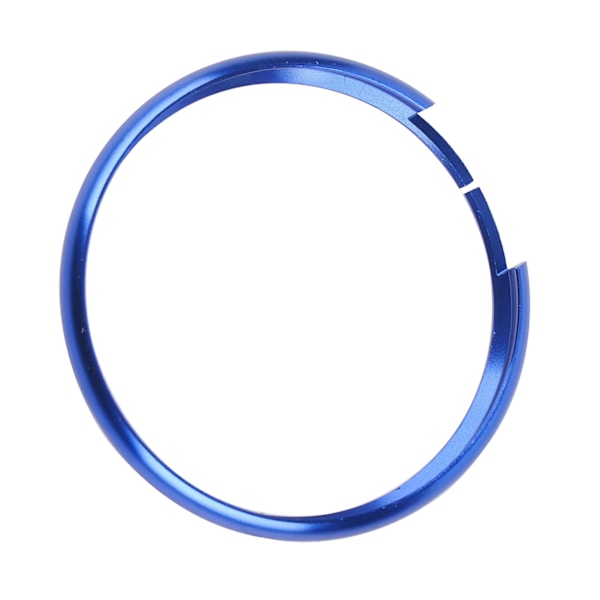 Fjernbetjeningsnøglering Trim Aluminium Legering Erstatning til MINI R55 R56 R57 R58 R59 R60 Mørkeblå