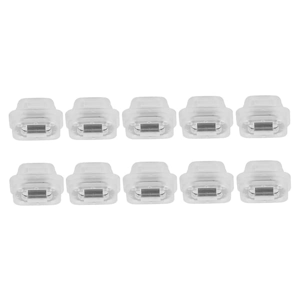10 stk. Plastik Bil Dør Indsats Trim Strimmel Grommets Clips Kort Indlæg til E46 E90 E91 E92 E93