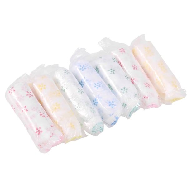 7-pack Damunderkläder för kvinnor, tryckta, engångs, graviditet, postpartum, papper, bomull, XL