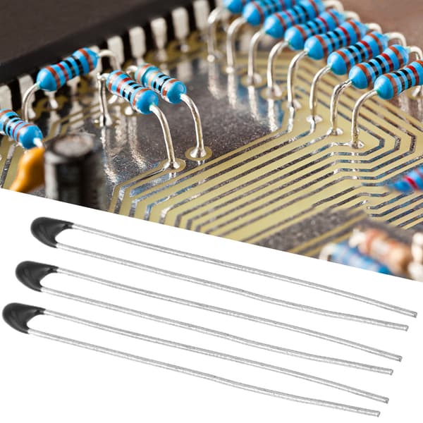 10 st MF52 NTC Termistor Hög Noggrannhet Temperatursensor med 30mm Kabel (100k b3950-L30)