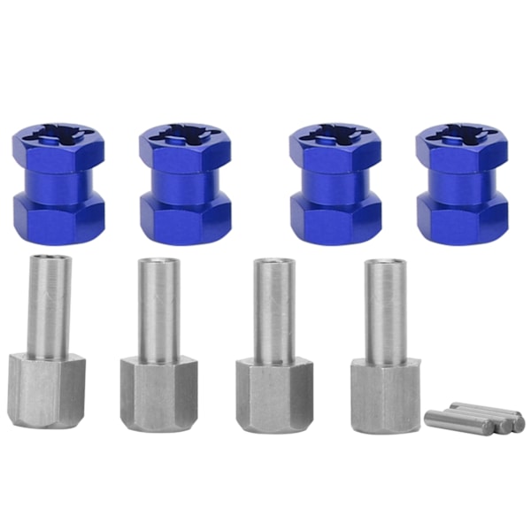 RC Förlängningshjul Hex Navdrivadapter Passar för D90 AX10 CC01 SCX10 F350Blå