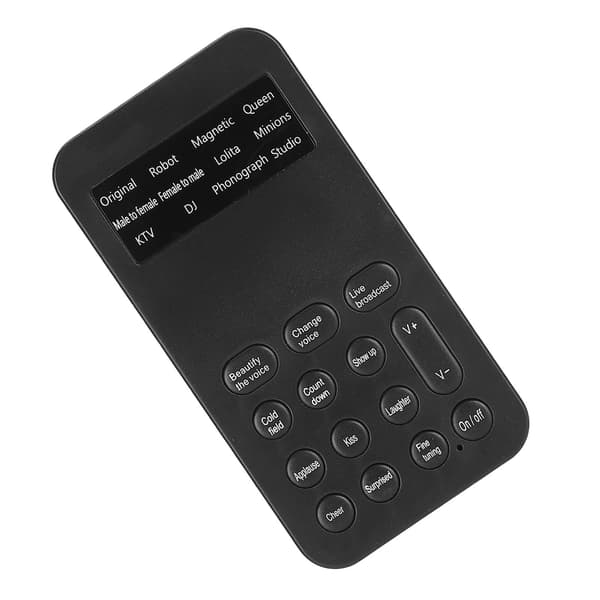 Mand til Kvinde Lydskifter Spil Live Broadcast Telefon Computer Universal Mini Lydkort