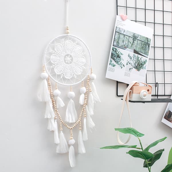 Håndlaget Drømmefanger Fairy String Dekor Ornament Hjem Bil