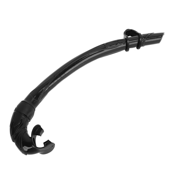 Sukellussnorkkeli PVC Helppo Hengitys Snorkkeli Sukellus Snorklausputki Mukavalla Suukappaleella Vapaasukellukseen Musta