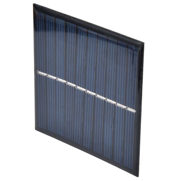 2 stk. Mini solpanel Bærbart indkapslet celle Epoxy Fleksibel DIY brug 0,7W 5V 0‑140mA