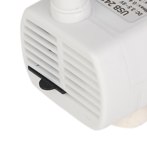 USB Mini Pump Dränkbar Vattenpump för Akvarium Husdjurs Vattendispenser