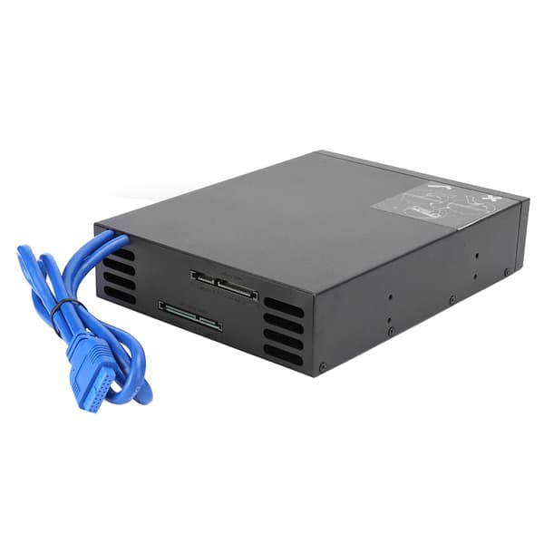Mobil hårddiskkassett DualDisk Optisk drivenhet Extraktionsbox 2.5/3.5 Fäste USB MR6203 (Inkluderar ej hårddisk)