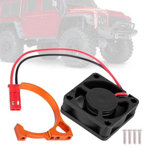 540 550 Motor Kylfläns med Fläkt 25*25MM/30*30MM 5V för RC 1:10 Motor(N10293-OR)