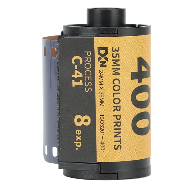 Färgfilm för kamera ISO 320‑400 35mm Finkornig Bred Exponeringslatitud HD Kamera Färgnegativ Film för 135 Kamera 8 Ark