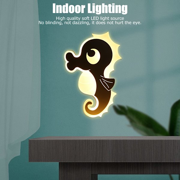 Unik Form Enkel Moderne LED Vegglampe Dekorativ Vegglampe for Innendørs Belysning AC85‑265V