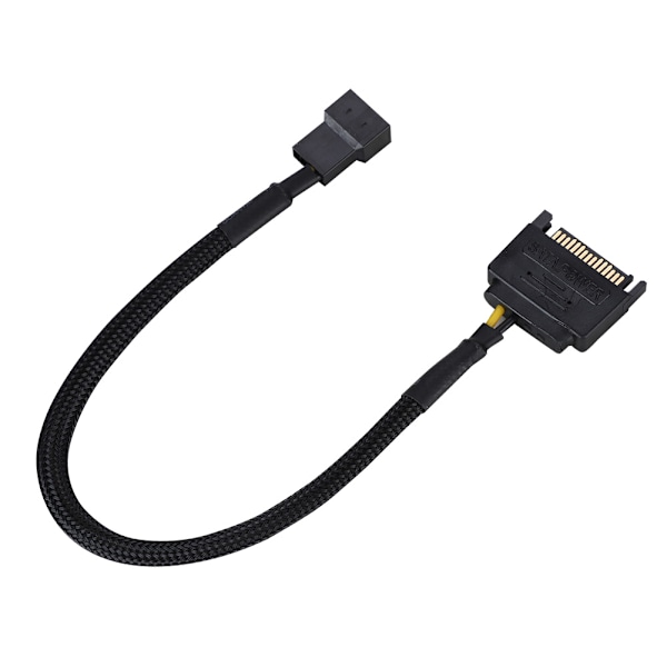 5 kpl SATA 15-nastainen - 4-nastainen tuulettimen virtalähdekaapelisovitin 22AWG-kaapeli