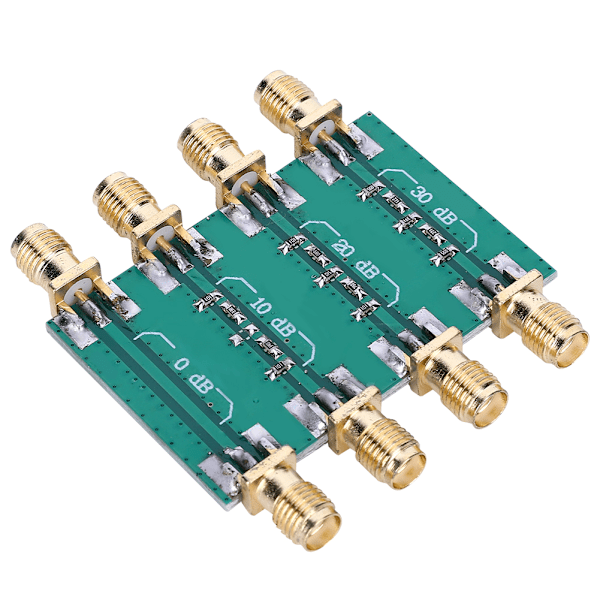 DC-4.0GHz RF Fast Dämpare SMA Dubbel Hona Huvud Radiofrekvens Fast Dämpare Modulkort