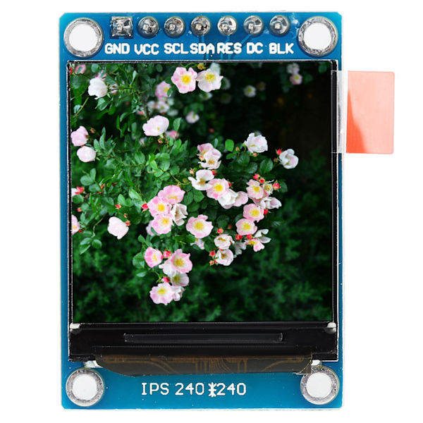 1,3 tum IPS Färg LCD Displaymodul 240x240 3,3V SPI ST7735 för Arduino