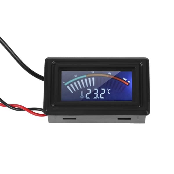 PC Vannkjølingssystem Pointer Display Termometer Temperaturmåler
