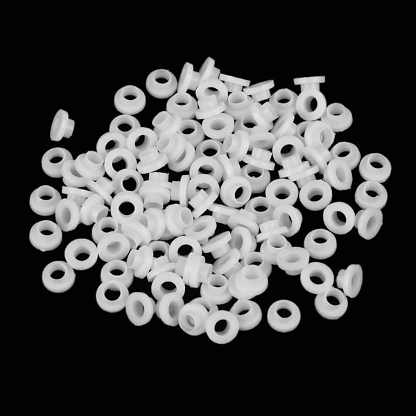 100 stk. Transistor Skive Isolert Plast Spacer Foring Skiver (TW-3)