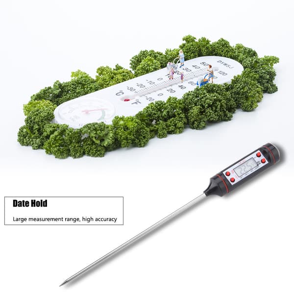 TP101 Digital LCD Matlagningstermometer för Kök Mat BBQ Kött Probe Matlagningstemperaturverktyg