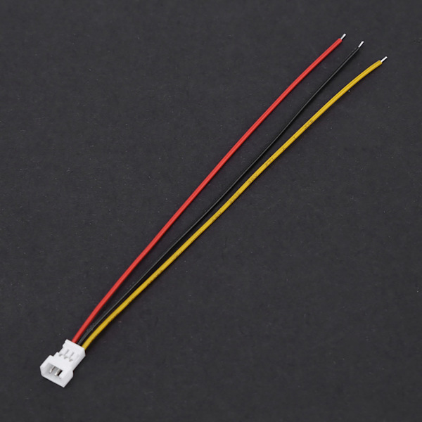 20 setin pakkaus Micro JST 1.25MM 3-nastainen uros- ja naarasliitin pistoke johdoilla (3-nastainen)
