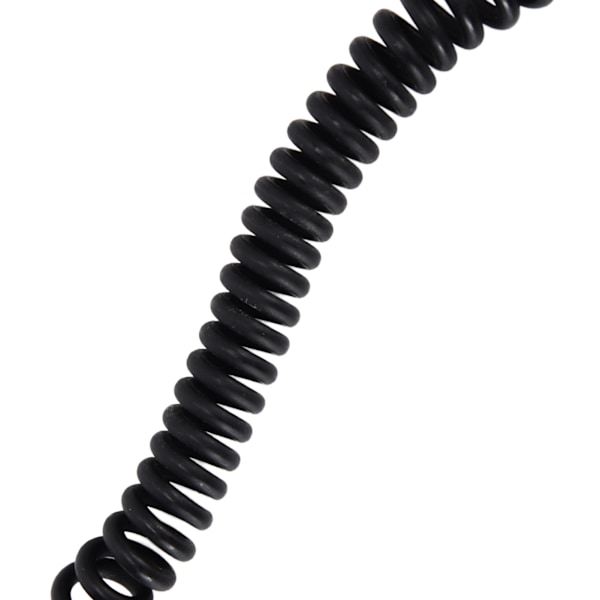 2 stk. Universal 3,5 mm til hann Flash PC Sync Kabel Spiralledning med Skruelås for Digitale Kameraer
