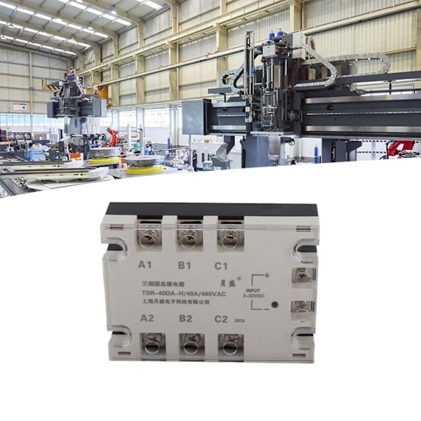 40A Trefas SSR Ingång Solid State Relä TSR‑40DA H