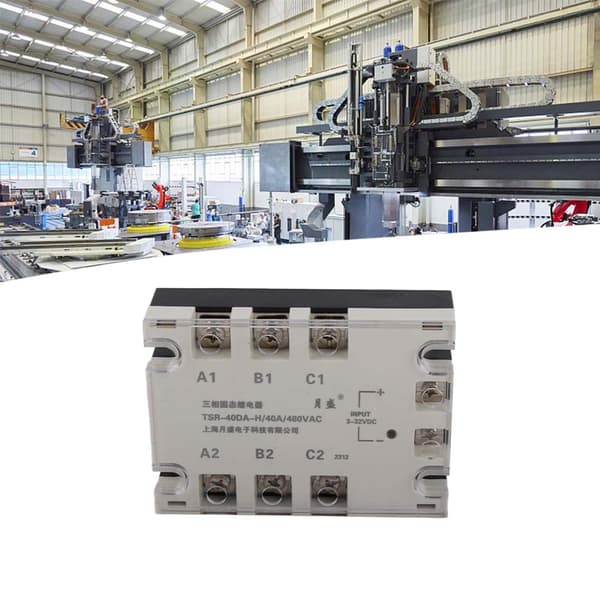 40A Trefaset SSR Inngang Solid State Relé TSR‑40DA H