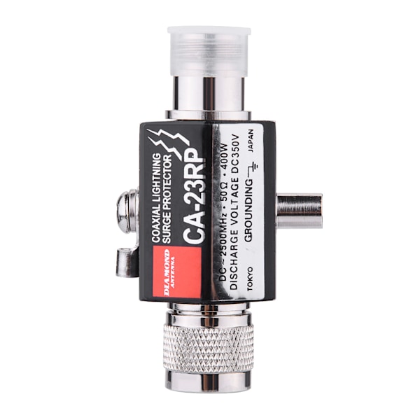 50Ω DC-2500MHz N-kontakt 400W Koaxial Åskskydd Överspänningsskydd