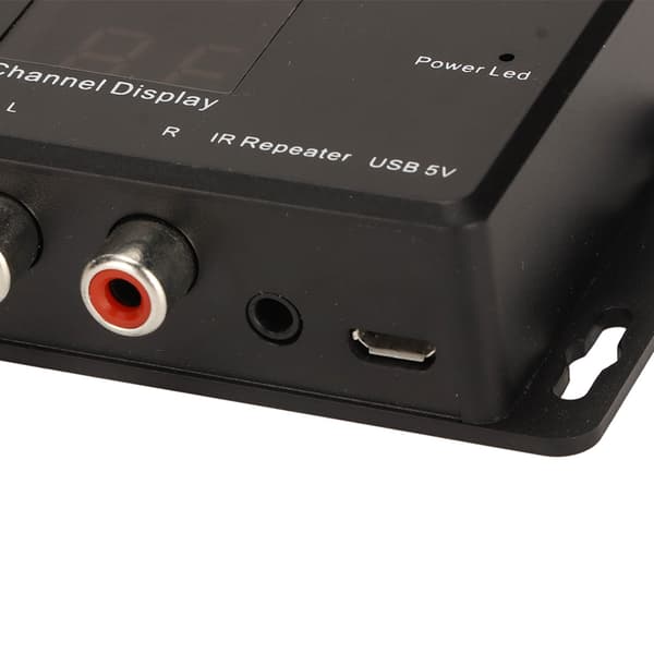 RF Modulator Professionel AV til RF Konverter med IR Repeater til Set Top Box DVR DVD