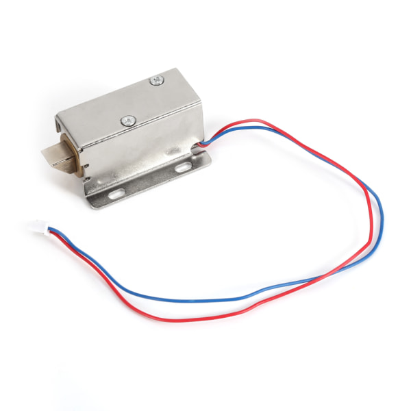 DC 12V Liten Solenoid Elektromagnetisk Elektrisk Styrskåpslåss