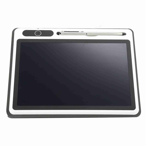 Elektronisk notesblok LCD-tablet tegneplade kontorartikler håndmalingsværktøj 9 tommer (sort (med imiteret læderetui))