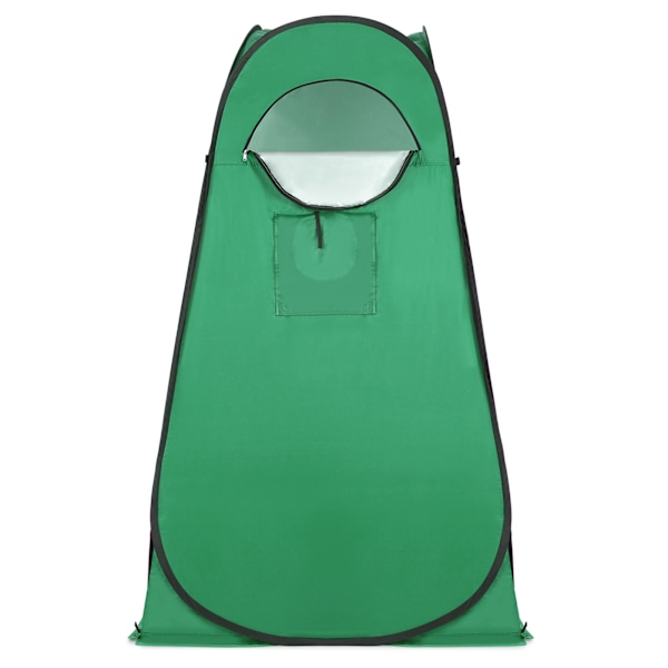 Pop Up Sekretesskydd Tält Portabel Utomhus Camping Strand Omedelbar Dusch Toalett Omklädningstält Sol Regn Skydd med Fönster