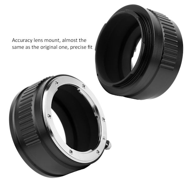 Kameraobjektivadapterring til Nikon AI-objektivfatning til Nikon Z-objektivfatningskamera