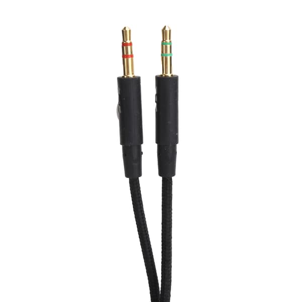 2-i-1 Adapter Hovedtelefon Audio Kabel Passer til Kingston HyperX Cloud Stinger/Cloud Mix/Cloud Alpha