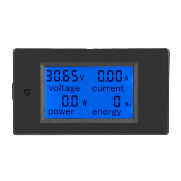 PEACEFAIR PZEM-031 DC 6.5-100V LCD Digital Elektrisk Effekt Energi Spænding Strømmåler