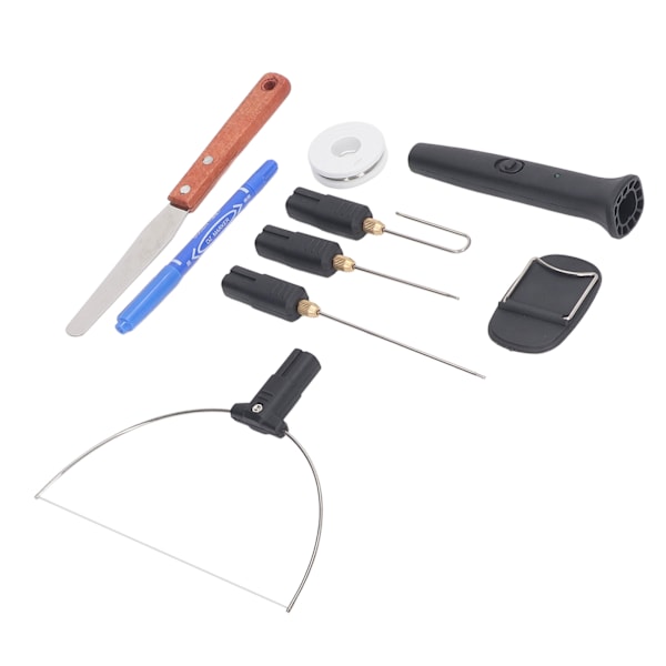 4 i 1 Elektrisk Skumkutter med Spenningskontroller Varm Tråd Skumplate Kuttermaskin Kit 27W AC 100‑240V EU Plugg