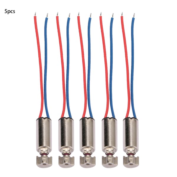 5 st Micro Mobiltelefon Coreless Vibrationsmotor DC 3V 11.2x3.2mm