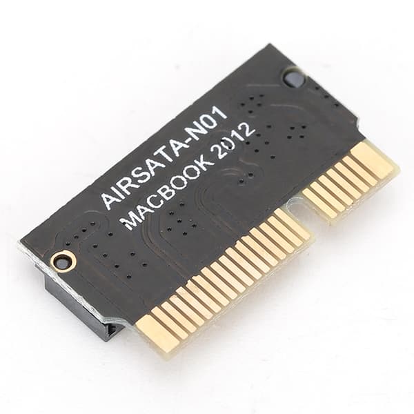 SATA M.2 NGFF SSD til Macbook 2012 Harddisk Driverfri Adapter Riser Card