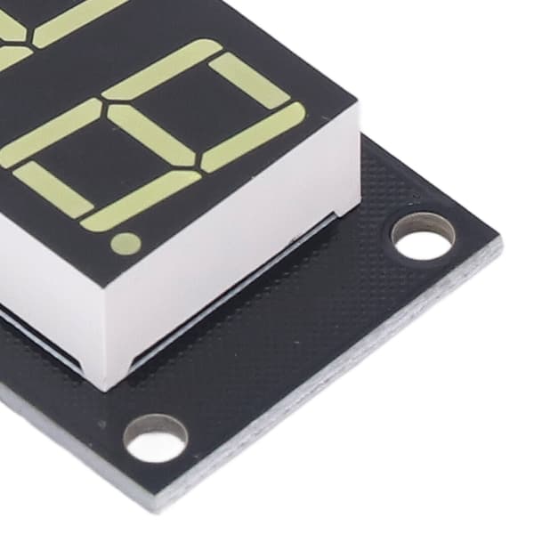 LED Display Digital Tube 6-cifret 7-segment Decimal Hvidt Lys Digitalt Display Modul