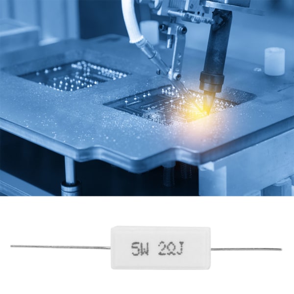 10 st Cementmotstånd Effektbeständighet 5% Isolerad Elektroniska Komponenter 5W(2R)