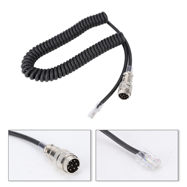 8-pin til RJ-45 Modulær Mikrofonadapter For Yaesu FT-450D FT-897D FT-991 FT-891