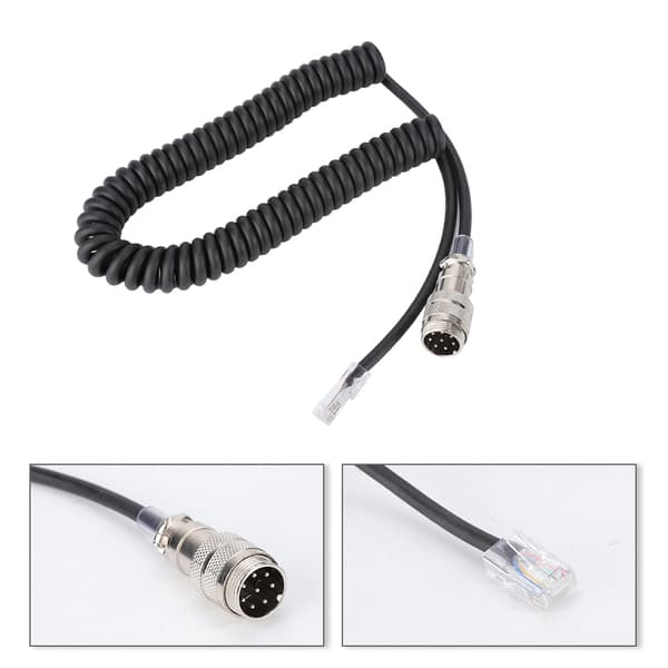 8-pin til RJ-45 modulær mikrofonadapter til Yaesu FT-450D FT-897D FT-991 FT-891