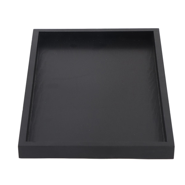 Rektangulær Form Massivt Tre Te Kaffe Snacks Mat Serveringsbrett Tallerken Restaurantbrett 30*20*2cm