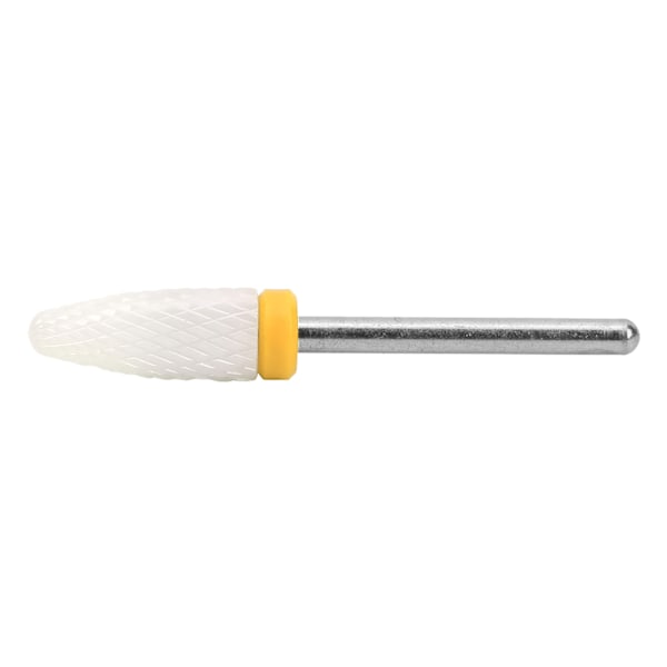 Nagelborr Corn Head form Elektrisk Slipmaskin Tillbehör Lättviktig Portabel (Bote jaune de meulage extra Fin XF)