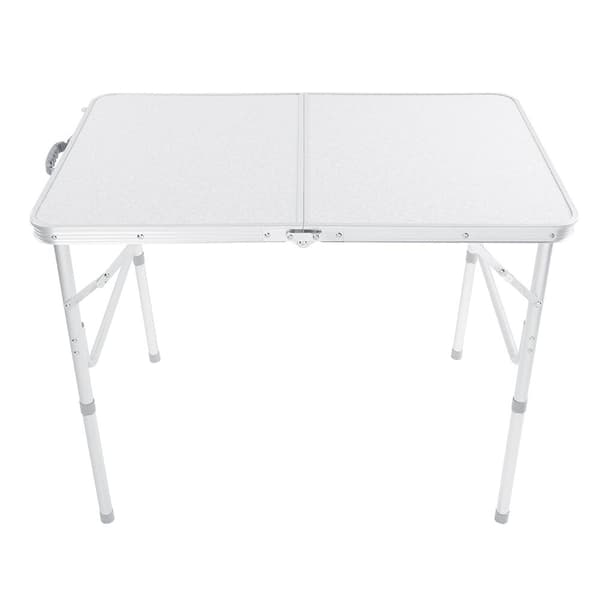 Vikbart Fällbord Skrivbord Camping Utomhus Trädgård Picknick Aluminiumlegering