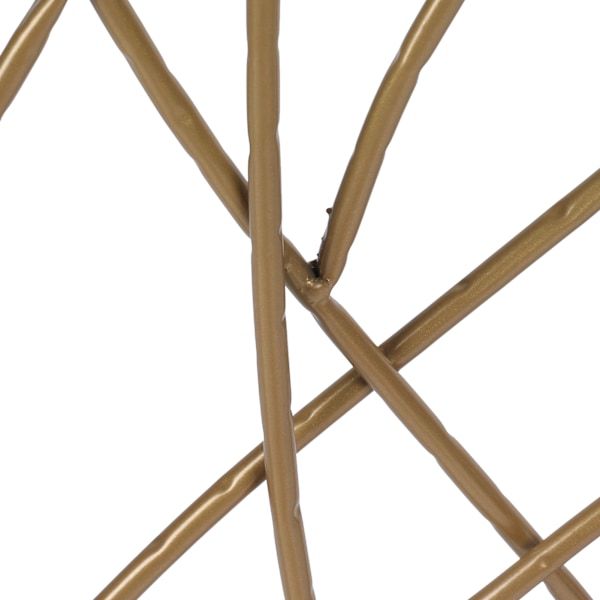Guld Enkel Panel Järn Eldskärm Modern Stil Eldskärm Eldstadsskydd för Vardagsrumsdekor